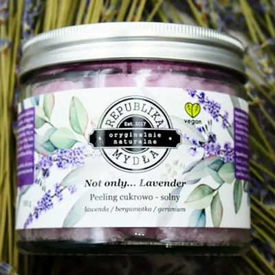 Republika Mydła Peeling do ciała `Not only… Lavender`