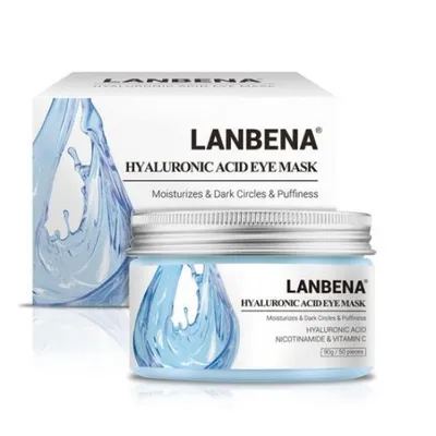 Lanbena Hyaluronic Acid Eye Mask (Płatki pod oczy z kwasem hialuronowym)