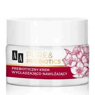 AA Pure & Prebiotics, Prebiotyczny krem na dzień 40+ wygładzająco-nawilżający