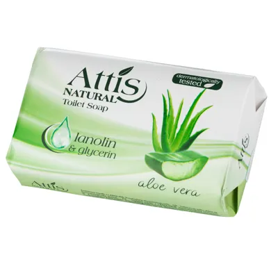 Attis Aloe Vera Toilet Soap Natural (Mydło toaletowe z aloesem)