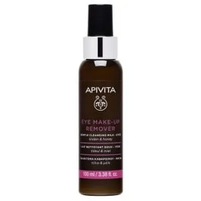 Apivita Gentle Cleansing Milk Eyes (Delikatne mleczko do demakijażu oczu z miodem i lipą)