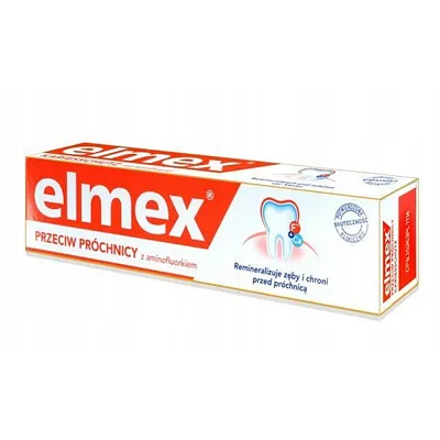 Elmex Przeciw próchnicy, Pasta do zębów z aminofluorkiem 0,125% F