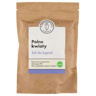 Manufaktura Piękna Sól do kąpieli `Polne kwiaty`
