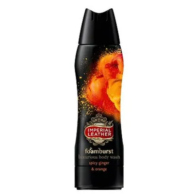 Imperial Leather Foamburst Luxurious Body Wash Spicy Ginger & Orange (Luksusowa pianka do mycia ciała `Imbir i pomarańcza`)