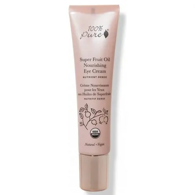 100% Pure Nourishing Super Fruit Oil Eye Cream (Odżywczy krem ​​pod oczy z olejem z super owoców)