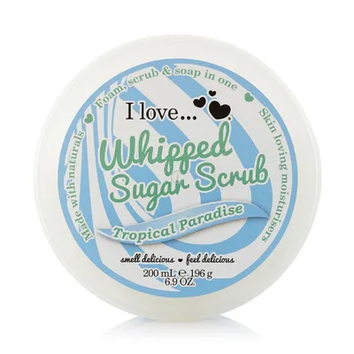 I Love... Cosmetics I Love..., Tropical Paradise, Whipped Sugar Scrub (peeling do ciała)