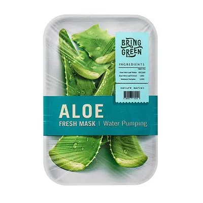 Bring Green Aloe Fresh Mask Water Pumping (Aloesowa maska w płachcie)