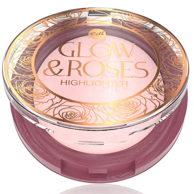 Bell Glow & Roses Highlighter (Rozświetlacz do twarzy)