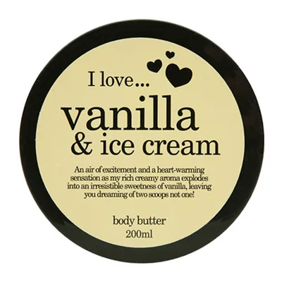 I Love... Cosmetics Vanilla & Ice Cream, Nourishing Body Butter (Masło do ciała)