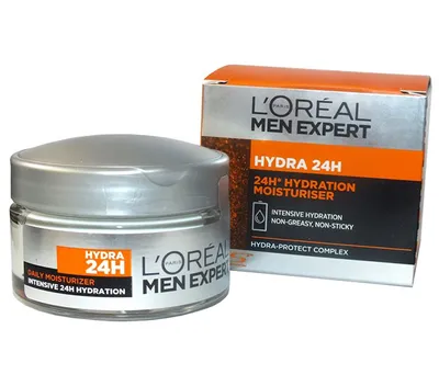 L'Oreal Paris Men Expert, Hydra 24H,  Krem intensywnie nawilżający skóra normalna, sucha i wrażliwa