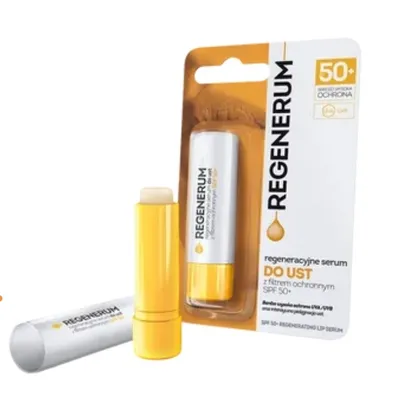 Regenerum Regeneracyjne serum do ust z filtrem ochronnym SPF 50+