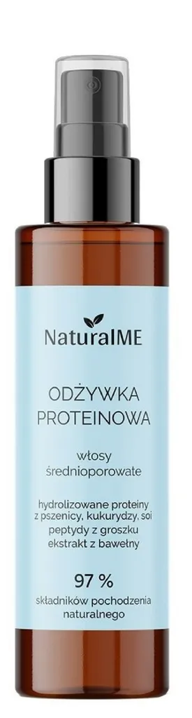 NaturalME Odżywka proteinowa włosy średnioporowate
