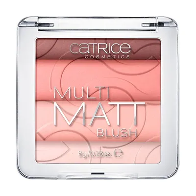 Catrice Multi Matt Blush (Wielobarwny matowy róż do policzków)