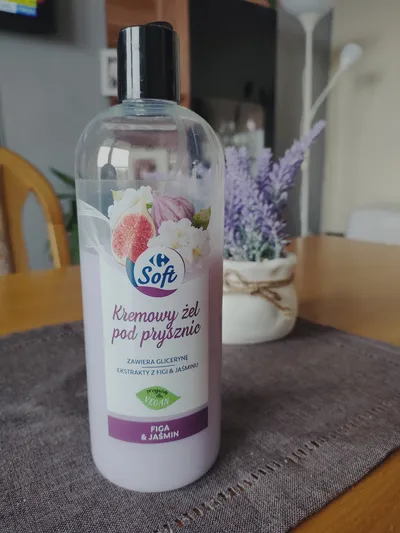 Carrefour My Bath Sense Fig & Jasmine Shower Gel (Kremowy żel pod prysznic `Figa i jaśmin`)