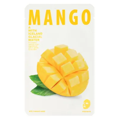 CNF Cosmetics Mask a with Iceland Glacial Water Mango (Odświeżająca maseczka woda lodowcowa z mango)