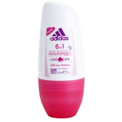 Adidas 6 in 1 Cool & Care 48h Anti-Perspirant (Antyperspirant w kulce 6 w 1)