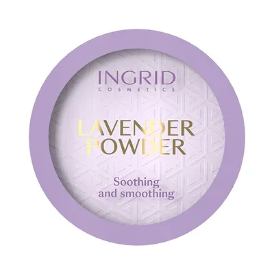 Ingrid Cosmetics Lavender Powder Soothing and Smoothing (Puder wygładzający lawendowy)