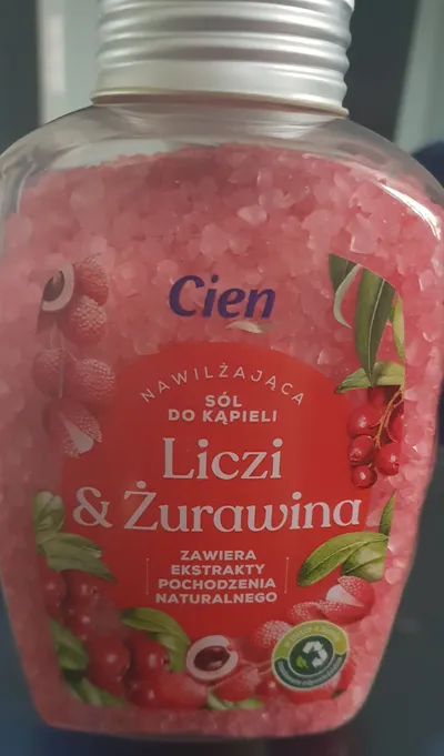 Cien Sól do kąpieli `Liczi i żurawina`