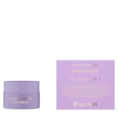 Nacomi Rich Recovery, Midnight, Eye Cream (Krem pod oczy na noc)