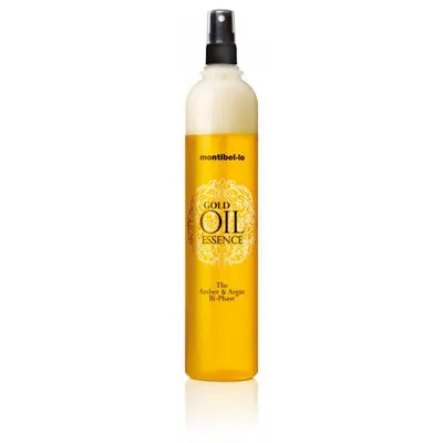 Montibello Gold Oil Essence The Amber & Argan Oil (Olejek bursztynowo - arganowy do włosów)