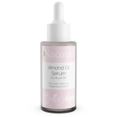 Nacomi Almond Oil Serum for Dry Ends (Serum na końcówki włosów z olejem migdałowym (nowa wersja))