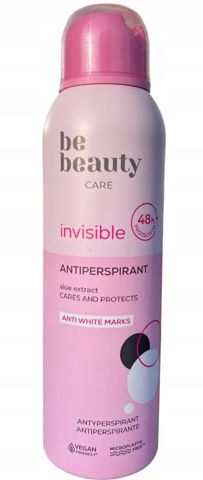 bebeauty Invisible 48 h Protection, Antiperspirant Anti White Marks (nowa wersja) (Antyperspirant w sprayu  przeciw białym śladom (nowa wersja))