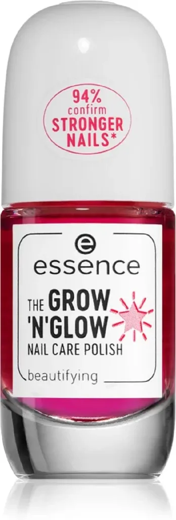 Essence The Grow'n Glow  Nail Care Polish (Odżywczy lakier do paznokci)