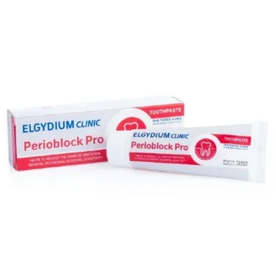 Elgydium Clinic Perioblock Pro Toothpaste (Pasta do zębów na podrażnione i krwawiące dziąsła)