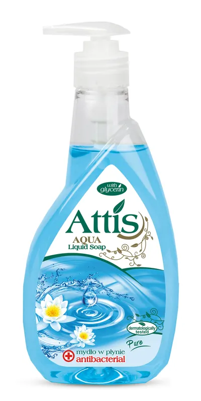 Attis Aqua, Antibacterial Liquid Soap (Mydło antybakteryjne w płynie)