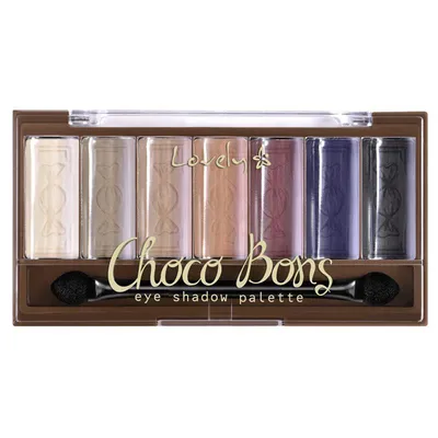 Lovely Choco Bons, Eyeshadow Palette (Wielozadaniowa paleta cieni do powiek)