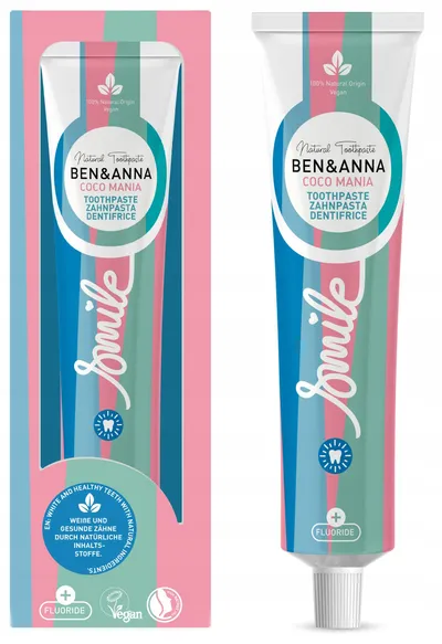 Ben&Anna Coco Mania Toothpaste (Pasta do zębów Kokos)