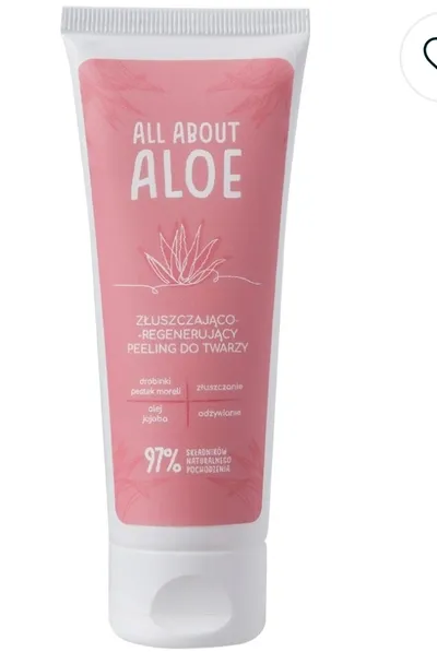 All About Aloe Złuszczająco- regenerujący peeling do twarzy