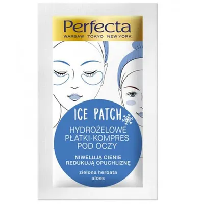 Perfecta Ice Patch, Hydrożelowe płatki-kompres pod oczy (nowa wersja)