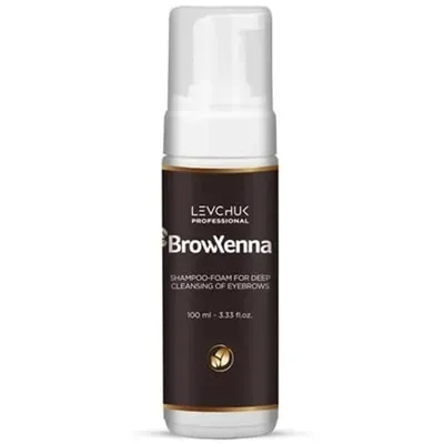 BH Cosmetics Brow Henna, Shampoo-Foam for Deep Cleansing of Eyebrows (Szampon/pianka do brwi i rzęs)