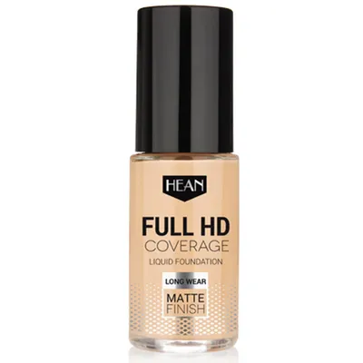 Hean Full HD Coverage, Liquid Foundation (Kryjący podkład do twarzy)