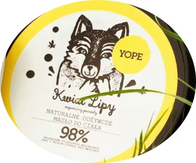 Yope Naturalne masło do ciała `Kwiat lipy`