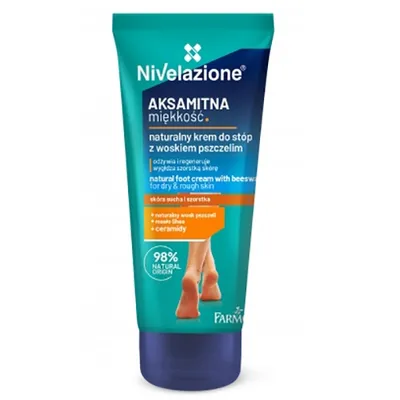 Nivelazione Naturalny krem do stóp z woskiem pszczelim