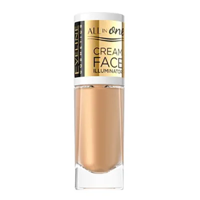 Eveline Cosmetics All in One, Cream Face Illuminator (Kremowy rozświetlacz do twarzy)