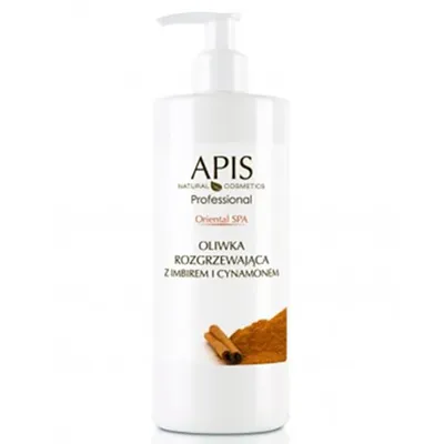 Apis Professional, Oriental Spa. Oliwka do masażu ciała rozgrzewająca z imbirem i cynamonem