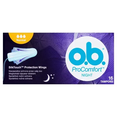 O.B. ProComfort Night Normal, Tampony higieniczne