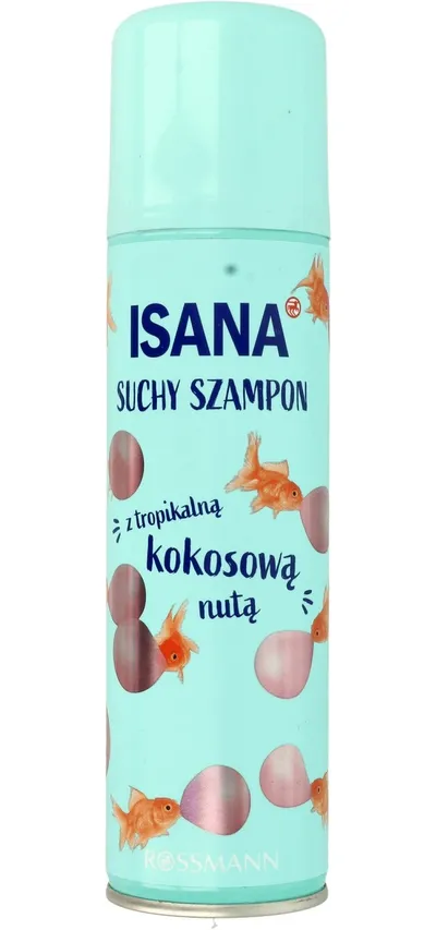 Isana Trockenshampoo mit Kokosnusswasser (Suchy szampon z wodą kokosową)