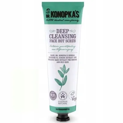 Dr. Konopka's Deep Cleansing Face Hot Scrub (Głęboko oczyszczający peeling do twarzy)