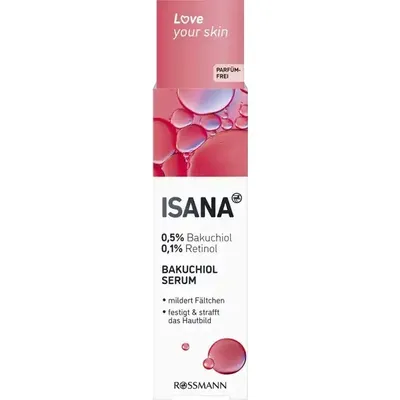 Isana Love Your Skin,  Bakuchiol Serum (Serum z bakuchiolem)