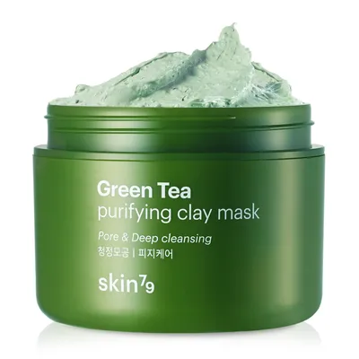 SKIN79 Green Tea, Purifying Clay Mask (Oczyszczająca maska z zieloną herbatą)