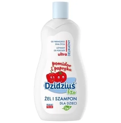 Dzidziuś Fito, Ultradelikatny płyn do kąpieli dla dzieci od pierwszego dnia życia `Pomidor i papryka`