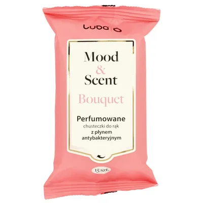 Luba Mood & Scent Bouquet, Perfumowane chusteczki do rąk z płynem antybakteryjnym