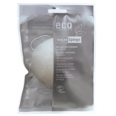 Eco Cosmetics Konjac, Vegan Sponge (Wegańska gąbka do twarzy i ciała)