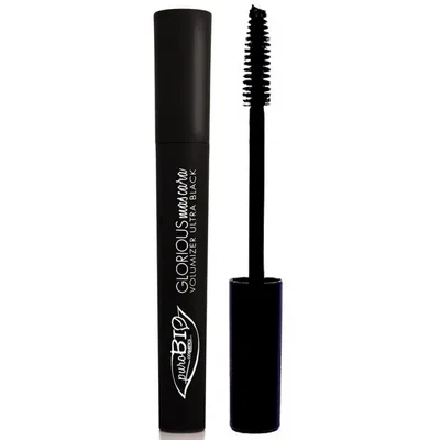 puroBIO cosmetics Glorious Mascara Volumizer Ultra Black (Tusz do rzęs pogrubiający)