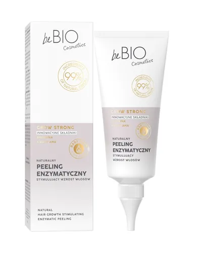 beBIO Baby Hair Complex, Naturalny peeling enzymatyczny stymulujący wzrost włosów