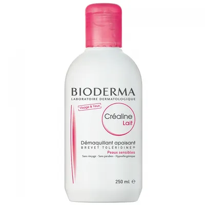 Bioderma Crealine, Lait (Mleczko do zmywania makijażu)